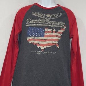 RALPH LAUREN DENIM & SUPPLY BASEBALL SHIRT